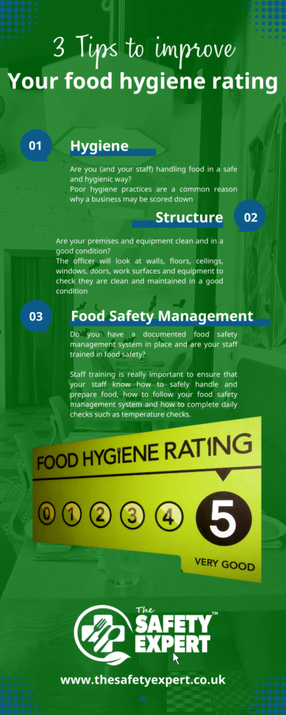 3 Tips to improving your food hygiene rating 1