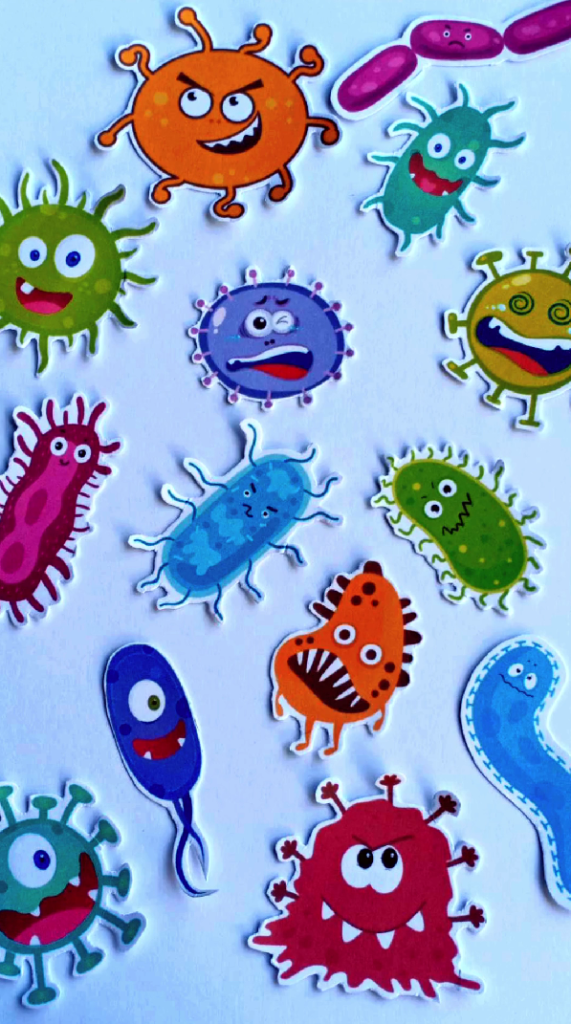 bacteria and viruses