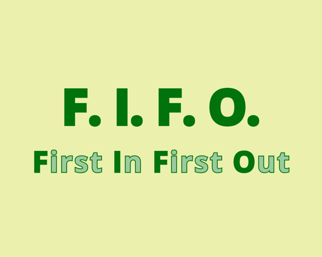 FIFO stock rotation system