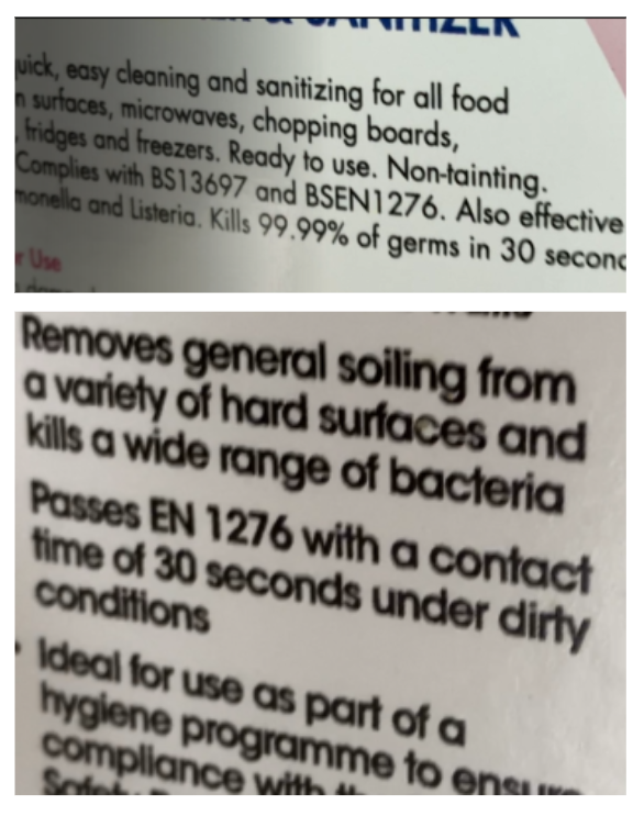 What actually happens during a food hygiene inspection in a home-based business? 5 sanitiser