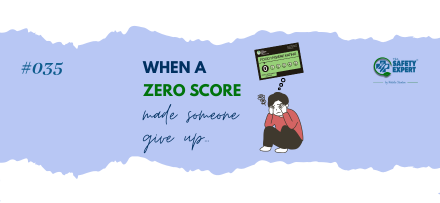 When a zero score made someone give up… 1 035